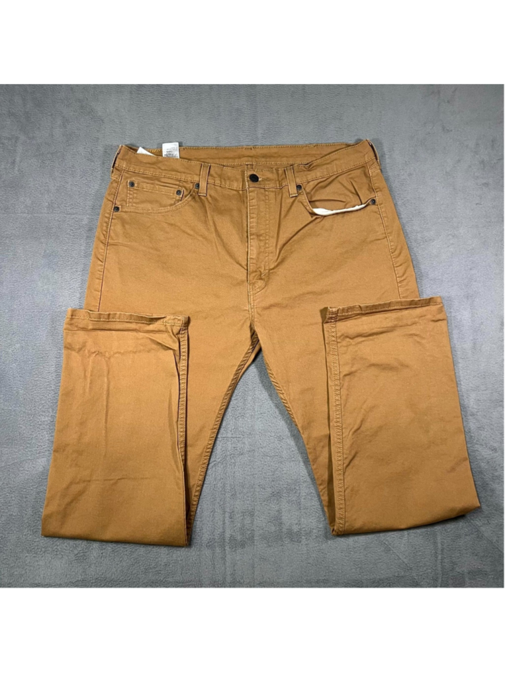 Levi's 505 Jeans Caraway Men 38x32 Denim Stretch Straight Leg Classic Streetwear
